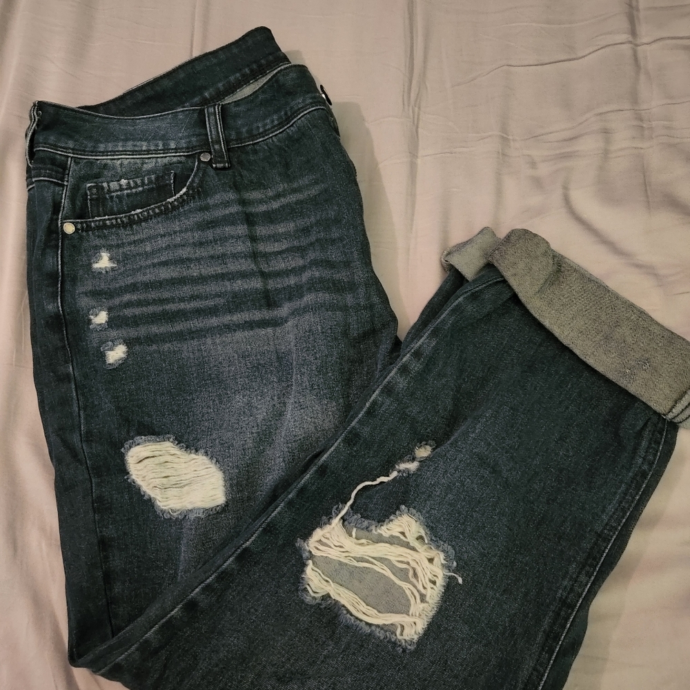 Women's boyfriend jeans